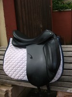 Dressursattel von Prestige, "Roma",17 Sitz,34 Kammer