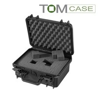 Outdoor Case 336x300x148 Kamerakoffer wasserdicht, Fotokoffer mit Rasterschaum