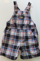 Osh Kosh Boys short overalls size 18 months VGUC