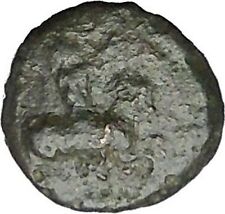 HIMERA in SICILY 420BC Pan Goat Nike RARE R2 Authentic Ancient Greek Coin i50551