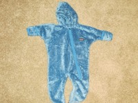 Boys Patagonia fleece snowsuit 3 m