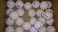 60 Titleist PTS Solo gebrauchte Golfbälle Lakeballs Crossgolf Driving Range