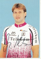 Michael Hübner  Radsport  Team Telekom Karte signiert - 260384 -GE
