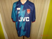 Arsenal London Original Nike Auswärts Trikot 1995/96 "JVC"  Gr.L TOP