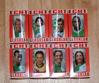 8x Werder Bremen Glas / Sammelgläser Haake Beck