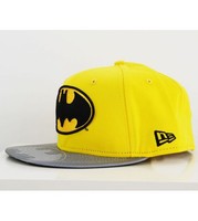 NEW ERA Snapback BATMAN Reflecto Gelb 9Fifty DC Comics Mütze Cap