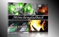KUNSTLEINWAND ULTRAS BORUSSIA MöNCHENGLADBACH TEIL 2 (CANVAS ART,DECORATION)
