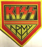 KISS AUFNÄHER / PATCH # 34 "KISS ARMY"