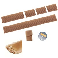 GEL Zehnschutz Fingerschutz Bandage Finger Zehen Hühnerauge Schlauch 2er Set
