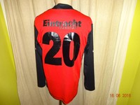 Eintracht Frankfurt Jako Langarm U19 Matchworn Trikot 2006/07 + Nr.20 Gr.M