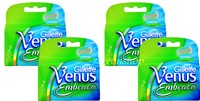 8 Klingen Gillette VENUS EMBRACE Rasierklingen Neu & Original !!!