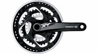 Shimano Deore XT Trekking FC-T781 Kurbelsatz 44-32-24 / FC-T781 schwarz / 175mm