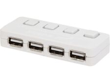 Sabrent 4 port 2 0 USB Hub with Power Switches NEW | eBay