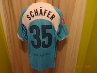 TSV 1860 München Nike Matchworn Trikot 2004/05 "LIQUI MOLY" + Nr.35 Schäfer Gr.L