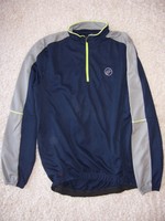 Radtrikot Radlershirt blau/grau Gr. S -neu