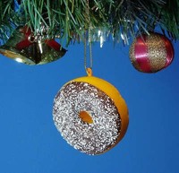 CHRISTBAUMSCHMUCK *F2 Home Party Dekor Toy Cartoon Ornament Food Donut