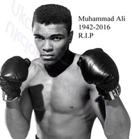 MUHAMMAD ALI BOXER ICON T-SHIRT - MENS TOPS - S M L XL 2XL 3XL 4XL 5XL