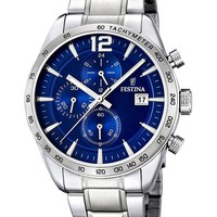 ORIGINAL FESTINA Uhren Herren Chronograph Blau- f16759-3