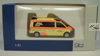 Rietze 1/87 VW T5 Hornis Krankenwagen RTW DRK Lübeck Krankentransport OVP #1566