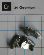 10g 99.9% Chromium Chrome metal - Element 24 sample