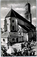 51387035 - Biberach an der Riss Marktplatz mit Stadtpfarrkirche