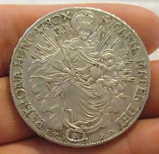 Hungary - 1780-B Large Silver Thaler - Very Nice Coin!