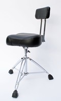 Neu: Schlagzeughocker mit Lehne Drumhocker Drum Hocker