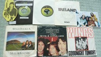 Single 6x  Paul Mc Cartney mit Linda oder als Wings D AppleUncle Albert/Sat at H