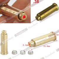 38 Einschießhilfe Roter Punkt laser Kalibrator Patrone Ziellinie für Jagen GO2UR