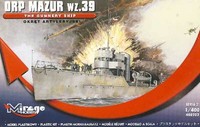 Mirage - Torpedoboot Mazur 1939 Boat wz 39 - 1:400 Modell-Bausatz NEU OVP 