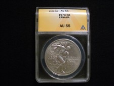 New listing
1970 Panama 5 Balboas - Discus Thrower .925 Silver