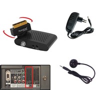 Digital Sat Receiver mini ideal Camping car 12V Scart mini DVB-S 230V