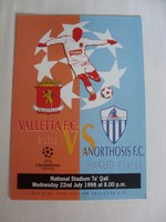 PROGRAMM / VALLETTA FC - ANORTHOSIS FC / CL  