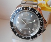 TIAN HONG TAUCHERUHR DIVER LOOK HERRENUHR QUARTZ MARKE DREHLÜNETTE LEUCHTZEIGER