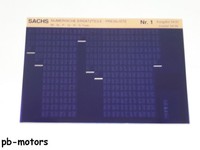 . Sachs Microfich Fich numerische Ersatzteile-Preisliste Nr.1   4/97