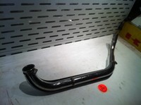 Kawasaki VN1500 Drifter Krümmerrohr + Hitzeschutz, Ø außen 3,45cm (kleines Ende)