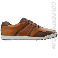 FOOTJOY GOLF SPIKELESS GOLFSCHUHE HERREN CONTOUR CASUAL WATERPROOF BROWN