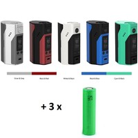 Neue Farben!!!Wismec RX200S, Neuheit!! Box/Mod 200W, inkl. 3 x Sony Konion VTC5!