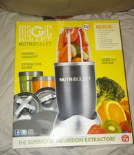 New Nutribullet Magic 600 Watt Juicer Blender 12 piece set