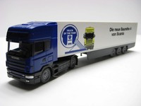 Wiking Werbemodell Scania 9 Sattelzug  144 L Topline