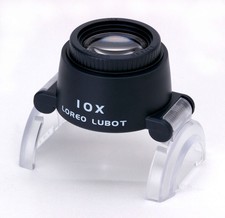 Loreo Lubot Aspheric Loupe 10x mini-sized high performance distorion free