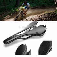 Verlustgeschäft（-6€）3K Carbon Fiber Sportsattel MTB Fahrradsattel Trekkingsattel