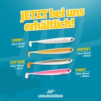 Lieblingsköder Gummifisch Shad Zander 7,5cm 10cm und 12,5cm - alle Farben OVP