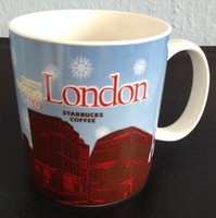 Starbucks City Mug - London - Christmas Edition 2009 - Original 