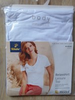 TCM/Tchibo Damen Relax-Shirt Weiß supersofte Modal-Qualität Gr.40/42 sehr schick