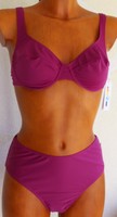 eleMar Damen Bikini Set Badeanzug Bademode Beachwear magenta Gr.40 - 46 Cup B