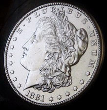 1881-S Morgan Dollar - Near Choice - Brilliant Uncirculated - Fast Shipping!