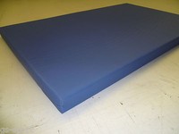 Turnmatte 100% PHTHALATFREI  150x100x6 cm  ohne Lederecken BLAU