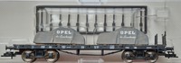 Fleischmann 80 5286 K - Flach- Rungenwagen Sondermodell  Opel
