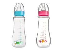 BABYFLASCHE 240ml mit Anti-Kolik Sauger  Baby Flasche  °NEU°